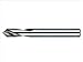 Dormer A1226.0X120 Short Spotting Drill, Bright Coating, High Speed Steel, 6 mm Head Diameter, 30 mm Flute Length (Pack of 10)