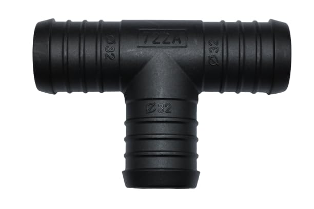 T-Schlauchverbinder 18mm PA GF30 - 1-10 Stück Für Schlauchverbindungen