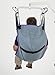 Patient Aid Full Body Solid Fabric Lift Sling - Soft Padded Polyester Weave - Comfy and Safe Lifting for the Elderly, Bariatric, and Non-Weight-Bearing - Medium, 225lb. Maximum Carrying Capacity