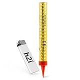 eissterne Lieferumfang: 12 Stück Eisfontänen mit goldener Hülle + unser h2i & eissterne.de Feuerzeug