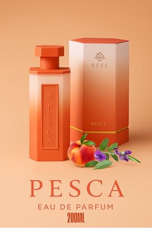 Reef Perfumes Luxury Unisex, Men's & Women's Perfume - Summer Sunset Collection - Eau de Parfum 100ml (3.4oz) - Bold Long-Lasting Arabic-Inspired Scents (6.8OZ, Reef Pesca)