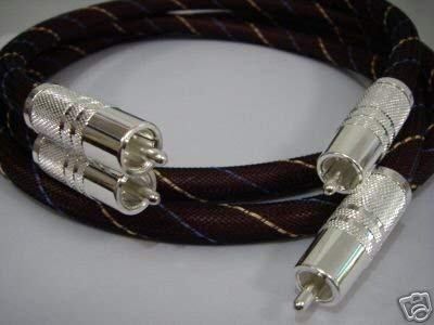 Wiring Connecting Terminals - Silver Tube Amplifier Interconnects CD Hi-Fi for RCA Cable