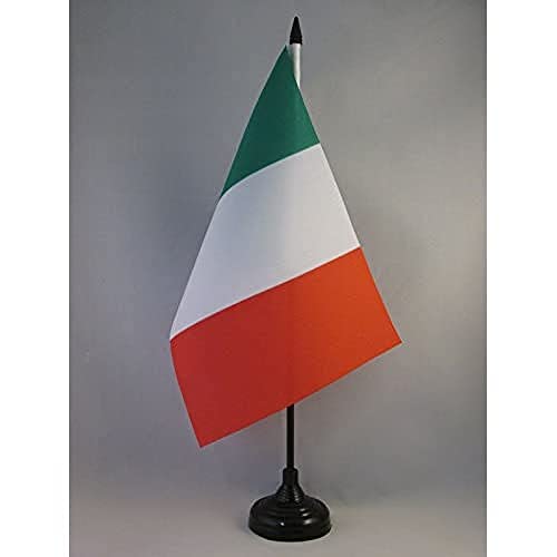 AZ FLAG - Tischflagge Italien 22x15 cm - Italienische Tischfahne 15 x 22 Cm - Flaggen
