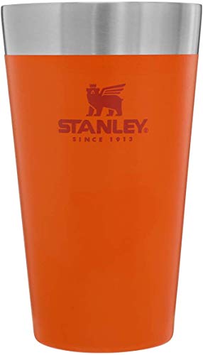 Copo Térmico de Cerveja Beer Pint Laranja 473 ml Stanley Original