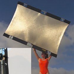 Sun-Bounce Pro 4' x 6' Translucent 2/3 with Frame, Screen & Bag