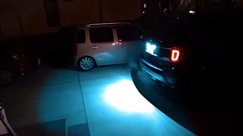 Kit completo de luz LED para matrícula color azul hielo miniatura 4
