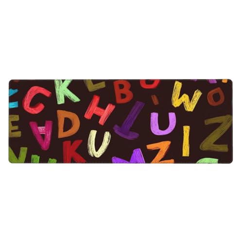 Tapis de souris éducatif grand format pour aider l'apprentissage