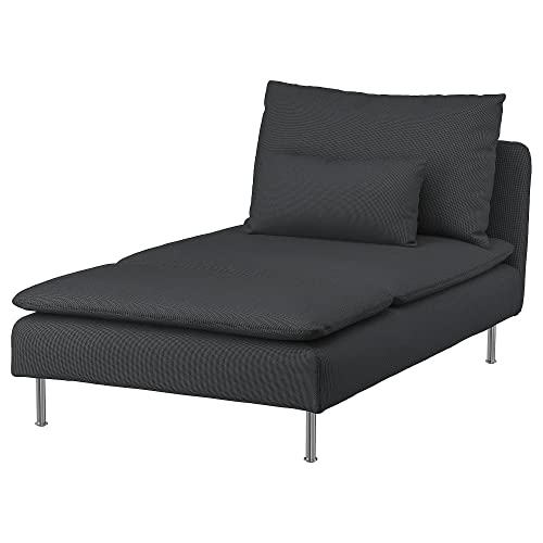 Ikea SÖDERHAMN Chaise longue, Fridatuna gris oscuro