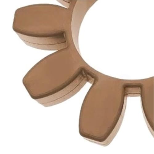 Bloque elástico tipo GR de caucho fluorado para reparar holguras en acoplamientos de estrella