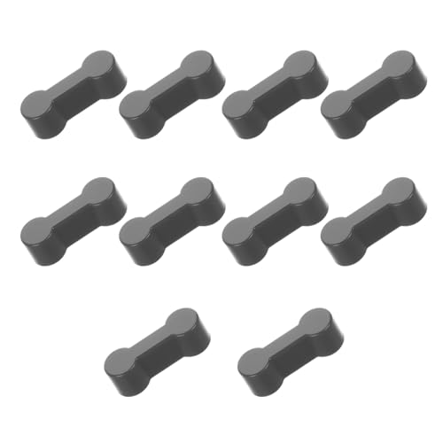 Gorise - Juego de 10 conectores adaptadores universales para rieles de madera, kit de extensión de carril reutilizable, para sistemas ferroviarios compatible con las principales marcas de