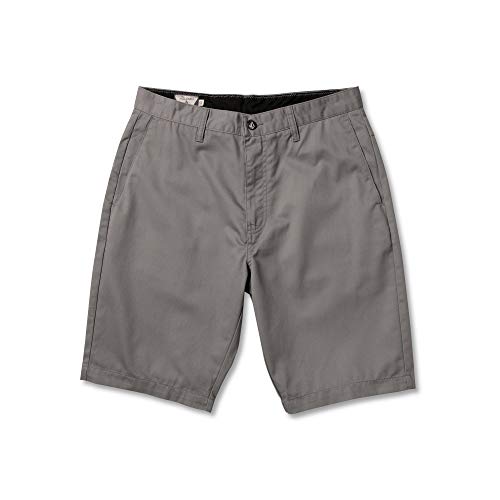 Image of Volcom Men's Vmonty Chino Shorts - 22 inch Outseam, Relaxed Fit, Durable Cotton Fabric