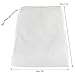 Yctze Reusable 100 Mesh Food Grade Filter Bag, Ideal for Home Brew Beer And Wine Making, 400 Micron Perfect for Bars, Restaurants, Featuring Straining, Brewing And Milk Nut Sieve