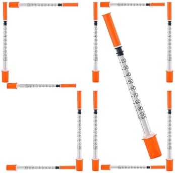 1ml 30G Syringe with Needle - 20 Pack 5/16
