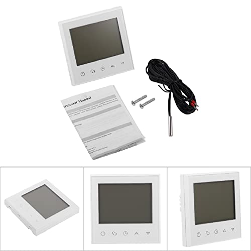 Thermostat programmable tactile avec écran LCD pour régulation précise de cheminée - 7