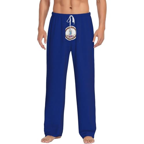 Pantalon de pyjama Virginie pour homme en tissu imprimé léger