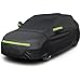 Favoto Autoabdeckung Winter Vollgarage Auto Abdeckplane Staubdicht Wasserdicht Autohülle Autoplane Car Cover für 430cm-460cm SUV Schwarz 455cm x 150cm x 140cm 3kg Baby,Schwarz günstig Kaufen-Favoto Autoabdeckung Winter Vollgarage Auto Abdeckplane Staubdicht Wasserdicht Autohülle Autoplane Car Cover für 430cm-460cm SUV Schwarz 455cm x 150cm x 140cm 3kg