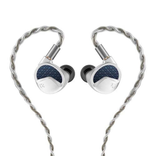 Image of Letshuoer Astralis 15.5mm 5th-Generation Planar Diaphragm Driver Hi-Fi in-Ear Monitors, HiFi Wired in Ear Earbuds, Planar IEMS with Detachable Silver-Plated Copper Cable for Audiophiles Musicians