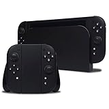 Compatible Skin for The Nintendo Switch 2 Full-Wrap Matte Vinyl Protective Skin – Matte Black Edition by POP SKIN