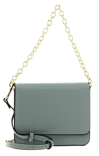 Sac à épaule bandoulière Nees de SEIDENFELT MANUFAKTUR, finitions Gold et design Icy Heaven menthe