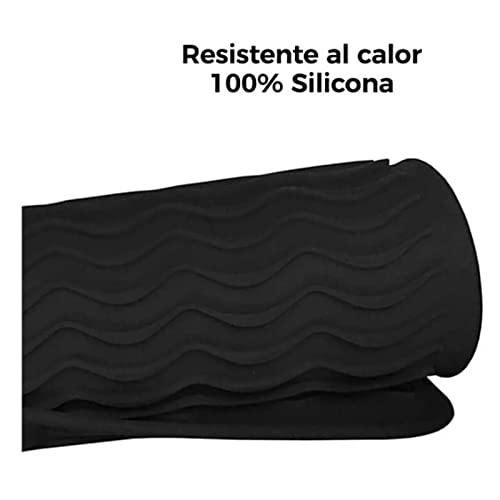 Heat Resistant Silicone Mat Pouch Irons Hair Styling Protective Function Silicone Material High Temperature Resistant miniatura 2