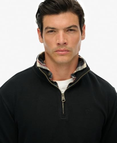 Pull côtelé à col zippé Superdry - vue 6