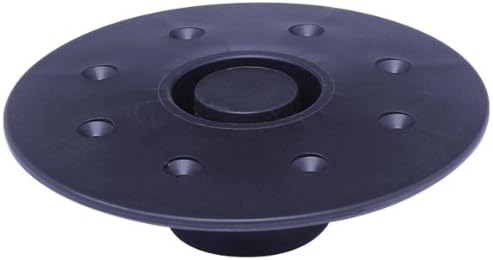Detmar12-1127- Black Receptacle Flash Mount