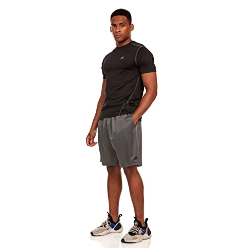 Russell Men's Active Athletic Fitted Not Tight Dri-Power Short Sleeve Performance T-Shirt for Gym, Running3