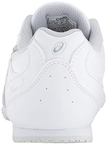 Asics Kid's Cheer 8 Gs Cheer Shoes, K11M, White/Silver/Interchange #TOP2