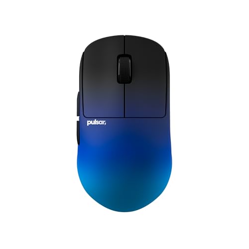 Image of Pulsar Gaming Gears X2H Crazylight Wireless Gaming Mouse, Ultra Lightweight 1.51 oz (43g), Optical Switch, 32000 DPI, 750 IPS, XS-1 Sensor, 8k Compatible (Medium, BadSeedTech Edition)