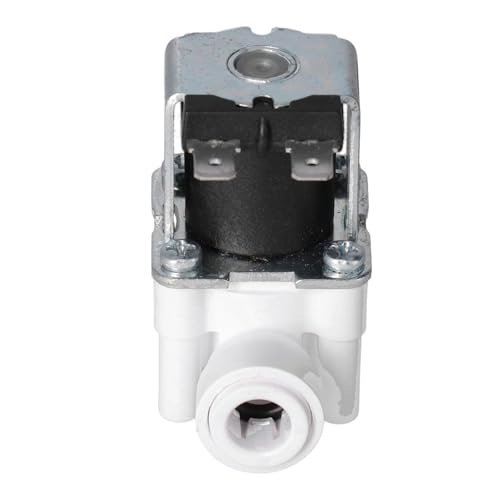 Électrovanne eau 3/8 normalement fermée DC 12V raccord rapide