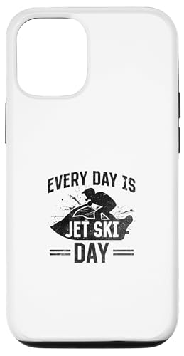 Carcasa para iPhone 12/12 Pro Cada día es un día de moto acuática - Jetski Rider Jetskiing