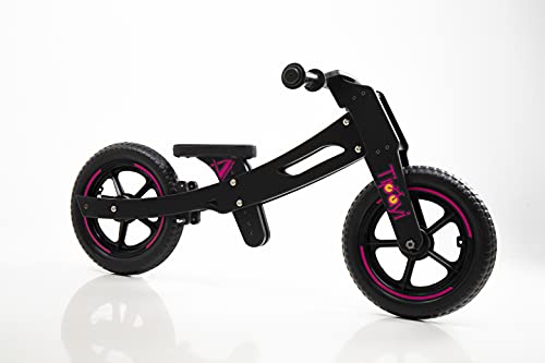 Image of Tipayi Balance Bike for Kids (2in1, Hot Pink)