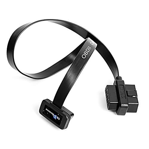 OBDResource 16 Pin OBD2 Splitter Cable 2 in 1 OBDII Extension Cable 1x Male and 2X Female Extension Connector Adapter (2FT/60CM)