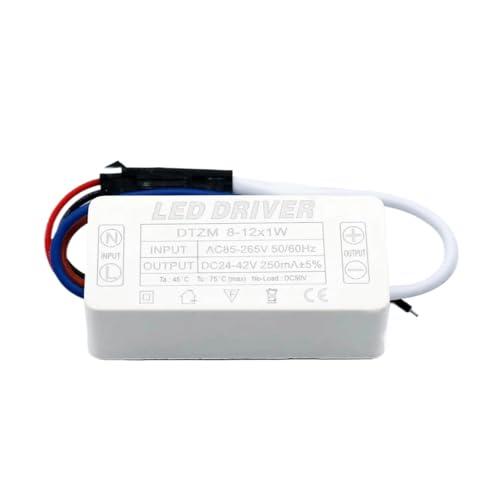 Transformateur LED 8W-12W 250mA alimentation courant continu pour ampoule