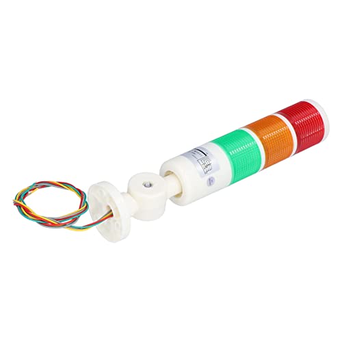 Torre de señal plegable con luz de alarma de 3 colores en plástico ABS para maquinaria industrial