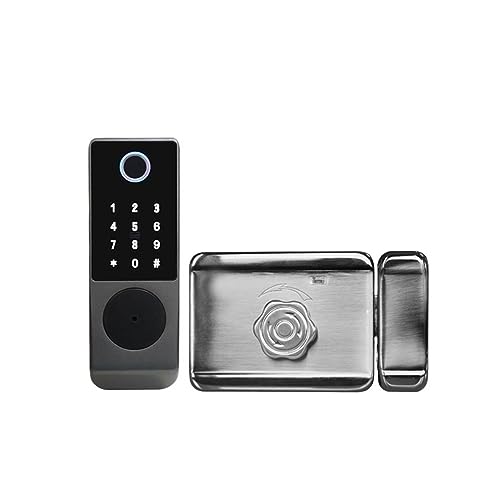 Serrure porte extérieure étanche W7 wisdom avec double empreinte digitale Tuya