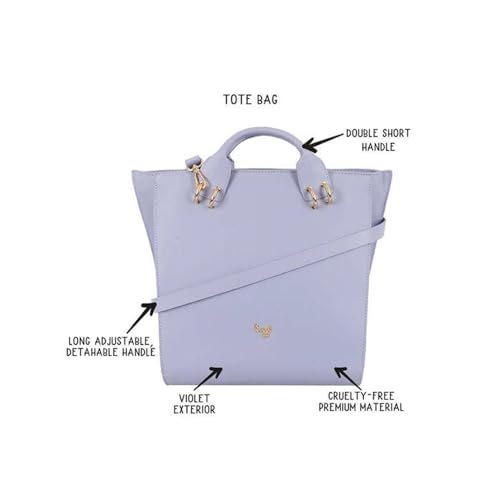 Image of Baggit Women Tote Handbag Large Size | Ladies Stylish Casual Purse Bag