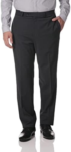 Calvin Klein Men's Slim Fit Suit Separates, Solid Charcoal, 33W x 32L(Pants)