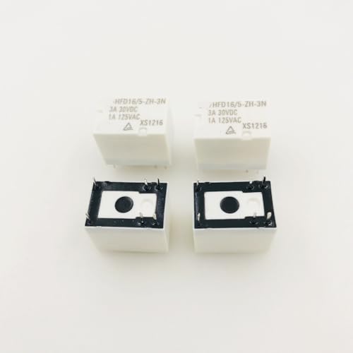 Relais HFD16-5-ZFH-3N miniature 5V à 6 broches pour circuit imprimé, lot de 10 pièces