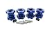 1/10 E-Revo 2.0 VXL, Sledge 1/8, 1/10 Maxx Ultimate (Blue) 17mm Hex Nuts Wheel Hubs