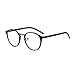 Produktbild Dorical Damen Brille, Frauen Mode Unisex Klassisch Metall Rahmen Spiegel Gerundet Gläser Sale(D)