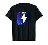 ZAP Cryptocurrency Space Galaxy Crypto Moon T-Shirt