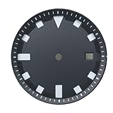 XTINKOPW Esfera de Reloj Caballero 31,8 mm (1 Unidad), Compatible con el Movimiento M8215. Caja Acero Inoxidable 42,5(A2)