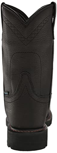 Ariat BMVY9 Mens Sierra Waterproof Work Boot Black 9