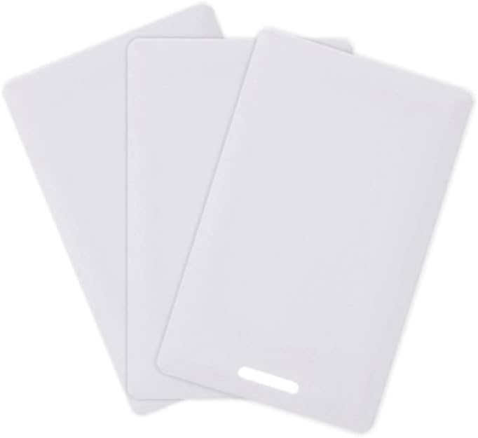 Access Control Authorization Cards Elevator Read-only Thick Card 1.8mm White PVC Chip Tag Id Machine Sided Chip Set Eligible Outside Tag