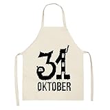 Vakuum Aufbewahrungsbeutel Bettdecke Schürze Frauen Männer Skeleton Bones Schürze für Halloween Funny Skeleton Designs Cosplay Halloween Schürze Kleid Schwarz Eiswaffeln Form (E, One Size)