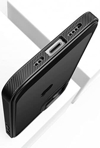 Image of Elzzi Magnetic for iPhone 17 Pro Max Case (Compatible with MagSafe) Slim Translucent Matte Shockproof with Anti-Fingerprint Phone Case,deep