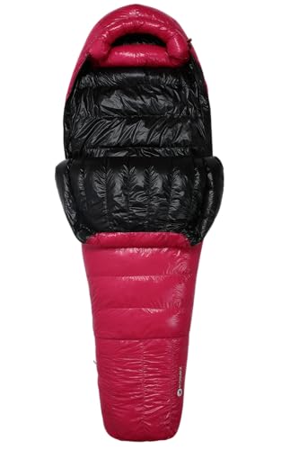 AEGISMAX Ultra Future 10D 800FP Ultra Dry Down Sleeping Bag -18 Degree Thicken Winter Ultralight Sleeping Bag for Camping