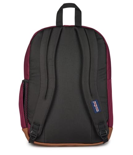 Image of JanSport Cool Backpack with 15-inch Laptop Sleeve, Large Computer Bag Rucksack with 2 Compartments, Ergonomic Straps, Cherry Lacquer