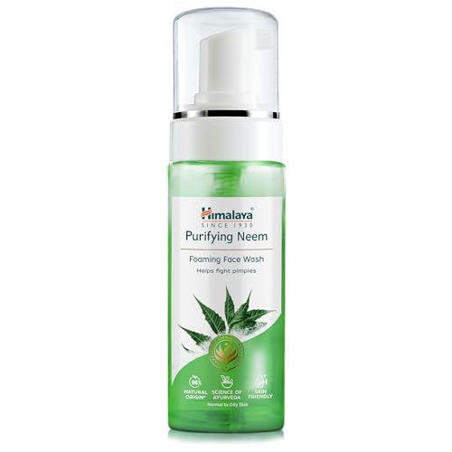 Himalaya Herbals Mousse nettoyante pour le visage à l'extrait de curcuma - Nettoyant pour le...